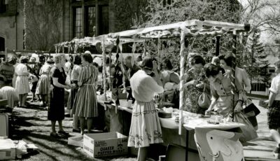 image from a 1980s Abbot Academy Bazaar